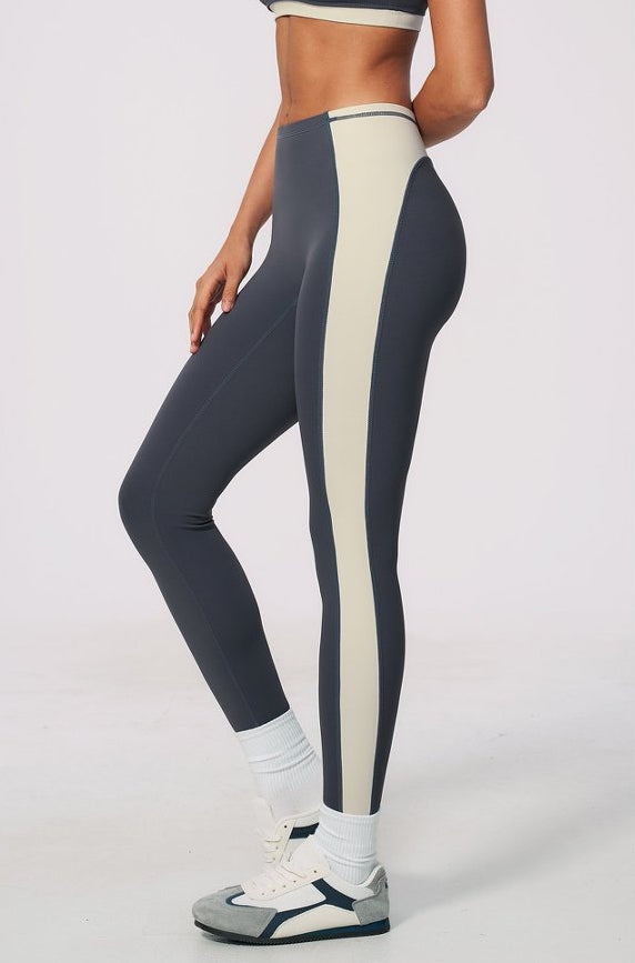 NONE™ FlexMove High Waist Leggings – Pencil grey - N O N E™