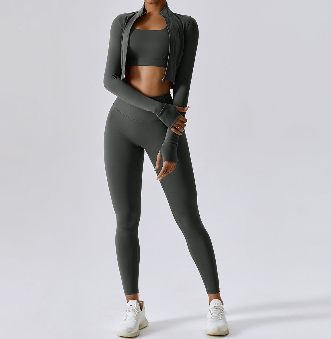 NONE™ FlexMove Training Jacket – Volcanic ash - N O N E™
