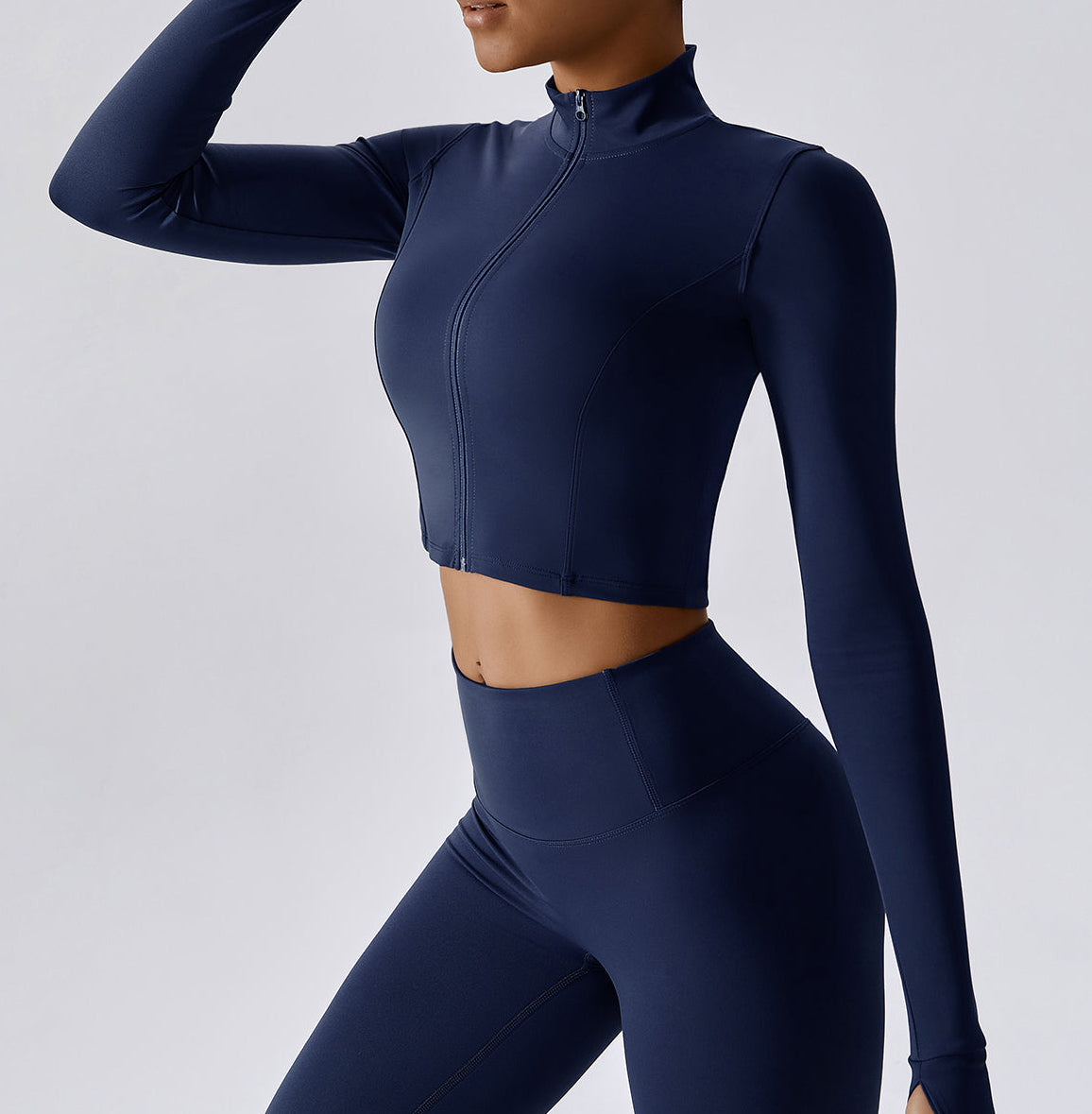 NONE™ FlexMove Training Jacket – Badge blue - N O N E™