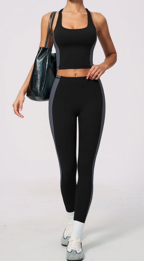 NONE™ FlexMove High Waist Leggings – Advanced black - N O N E™