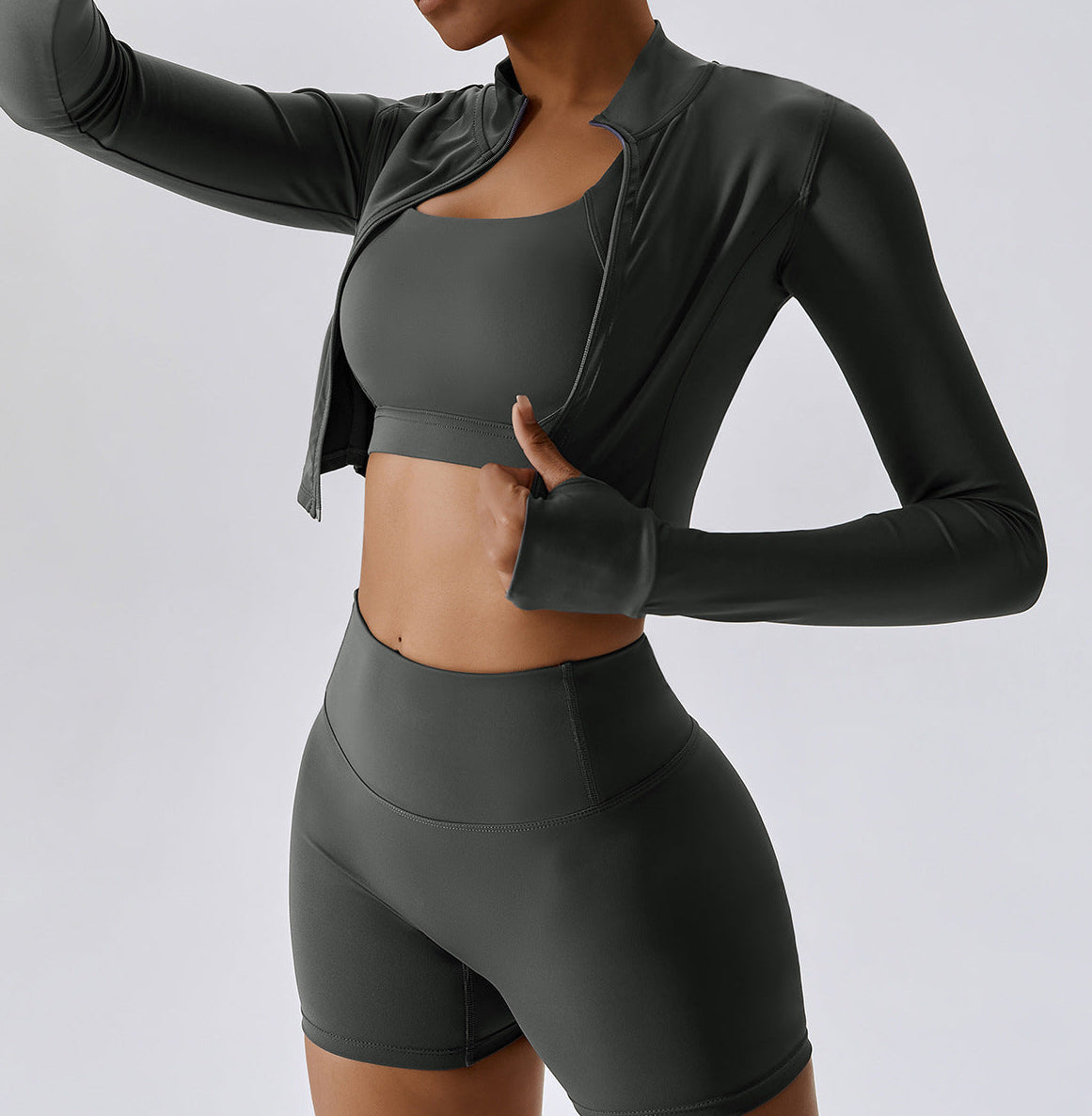 NONE™ CoreSupport Bra – Volcanic ash - N O N E™