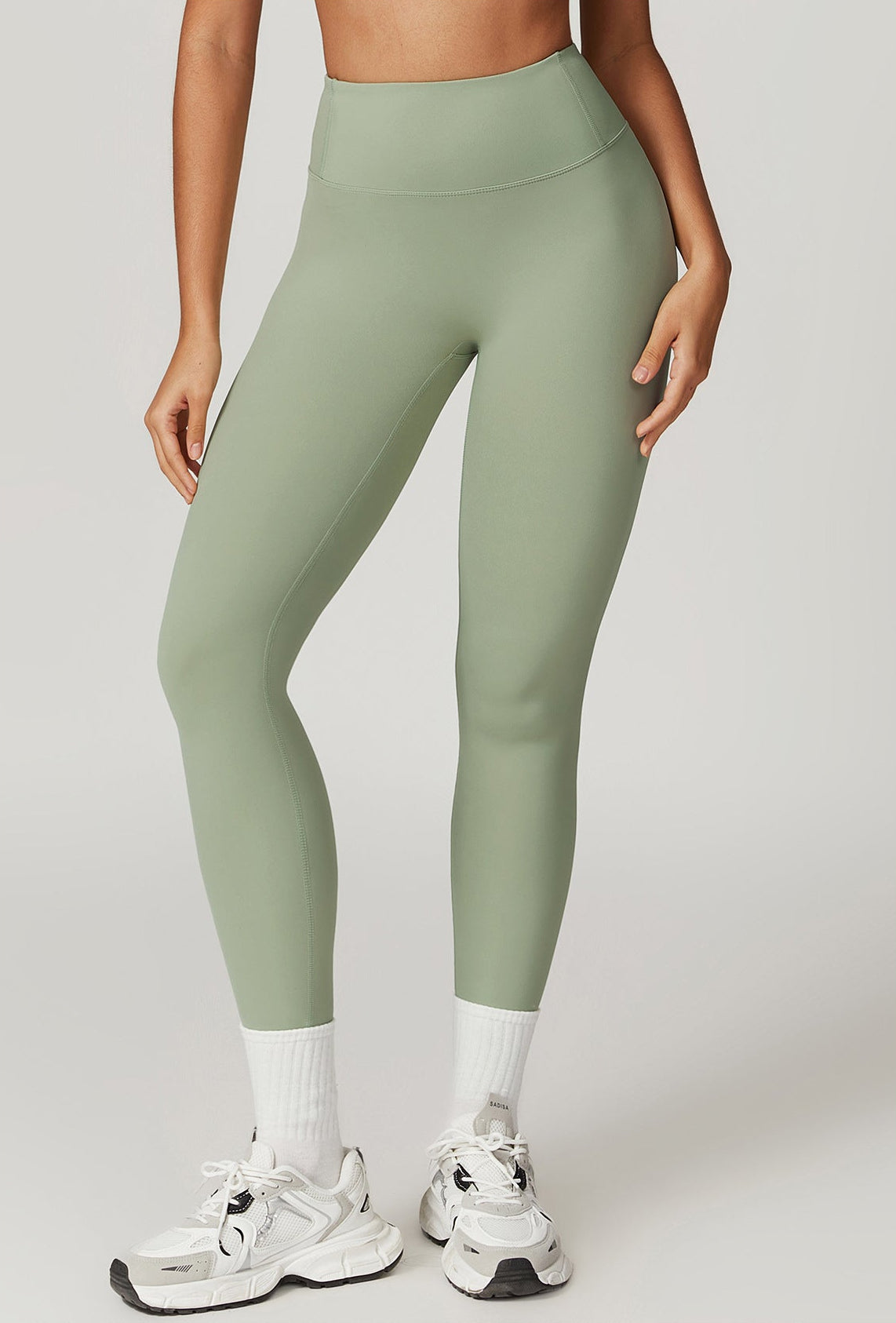 NONE™ CoreSupport Leggings – Bean green - N O N E™