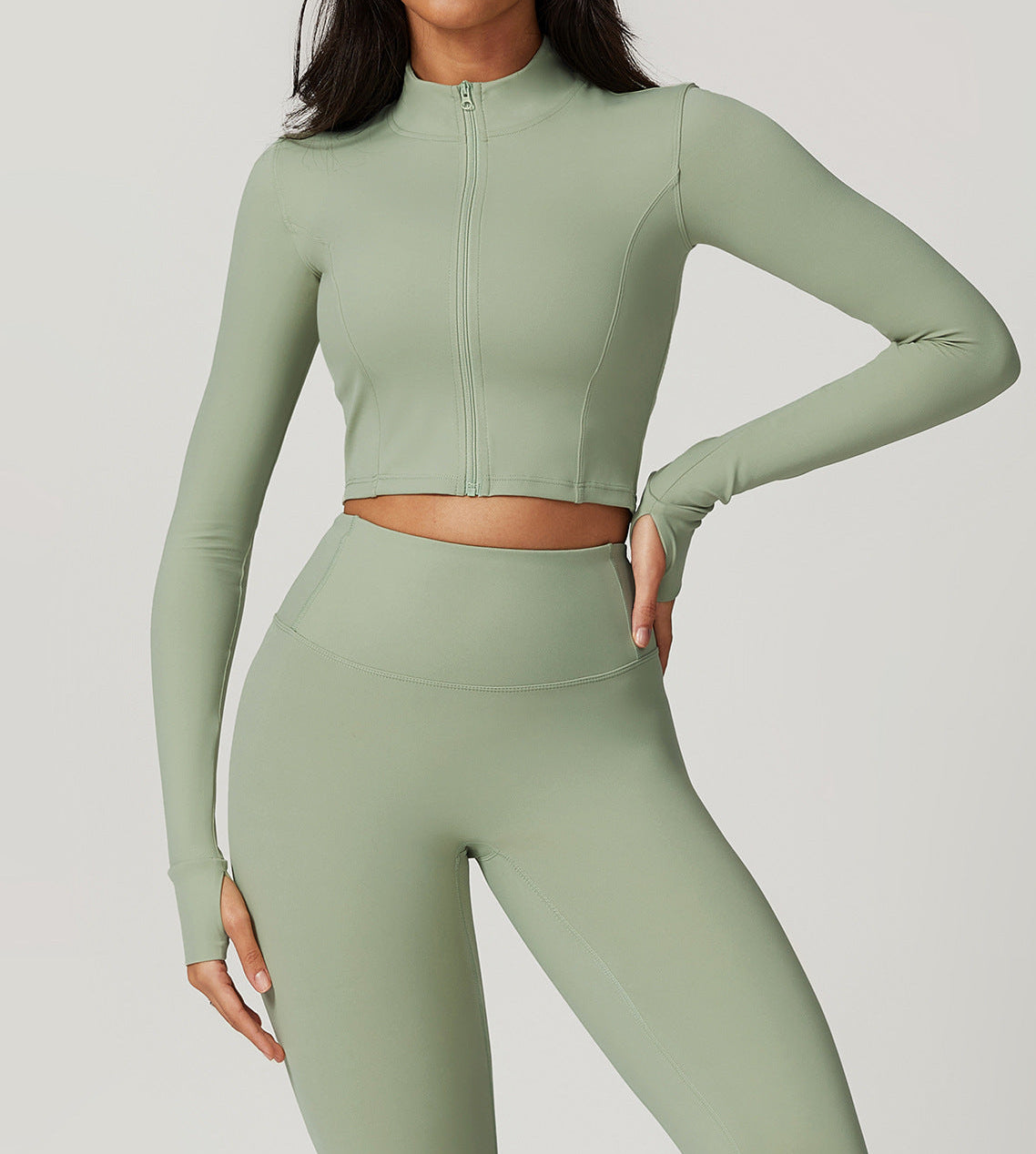 NONE™ FlexMove Training Jacket – Bean green - N O N E™