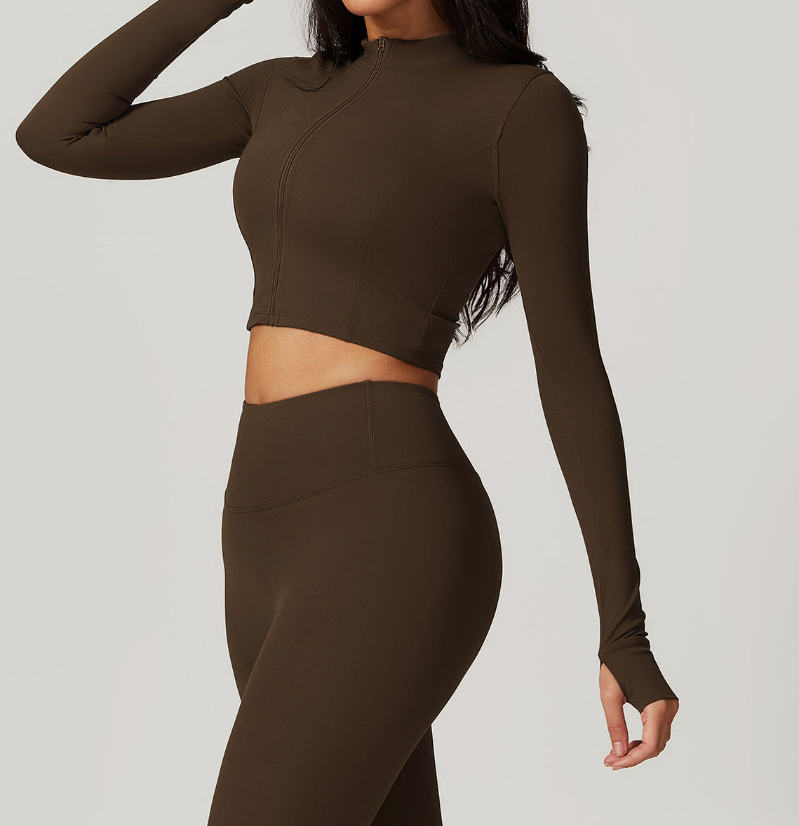 NONE™ FlexMove Training Jacket – Jiaocha coffee - N O N E™