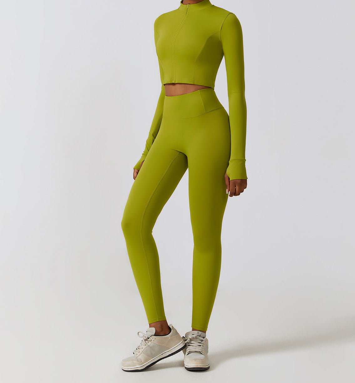 NONE™ FlexMove Training Jacket – Matcha green - N O N E™