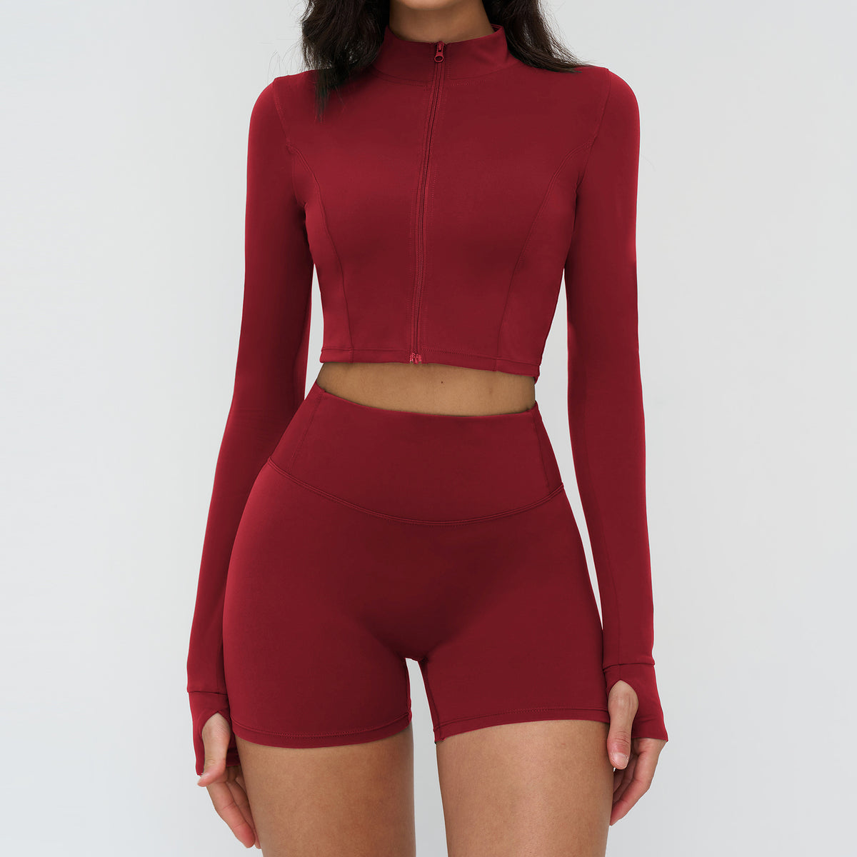 NONE™ CoreSupport Biker Shorts – Retro red - N O N E™