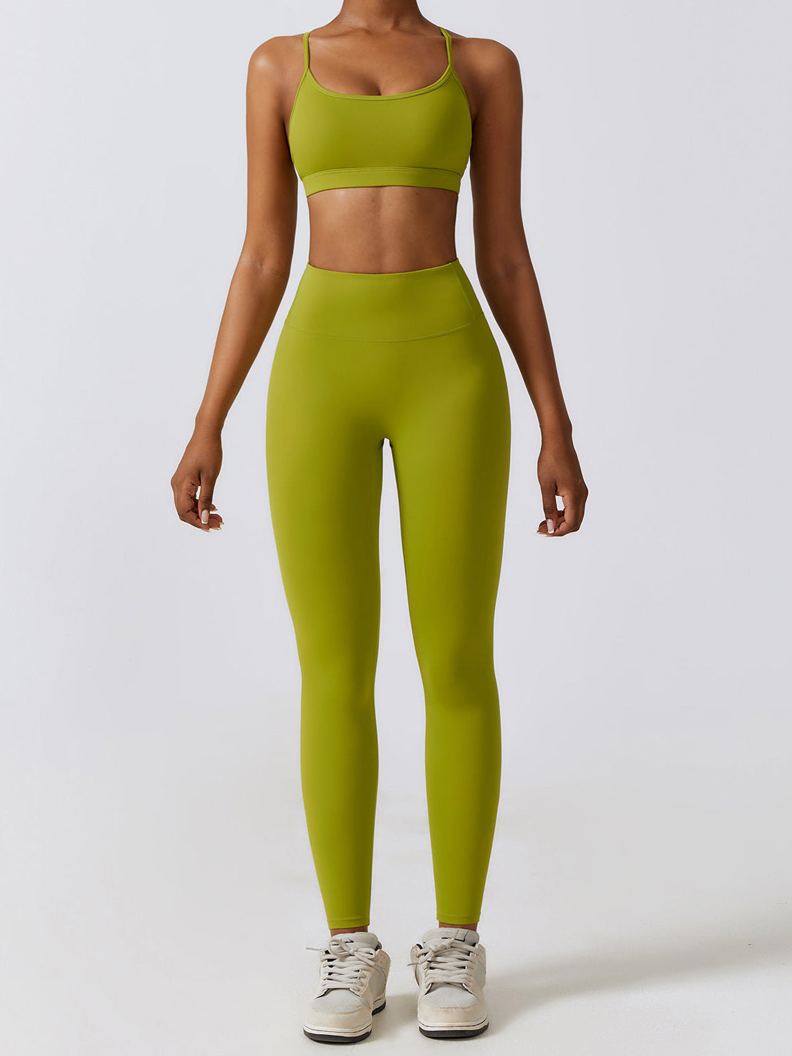 NONE™ CoreSupport Leggings – Matcha green - N O N E™