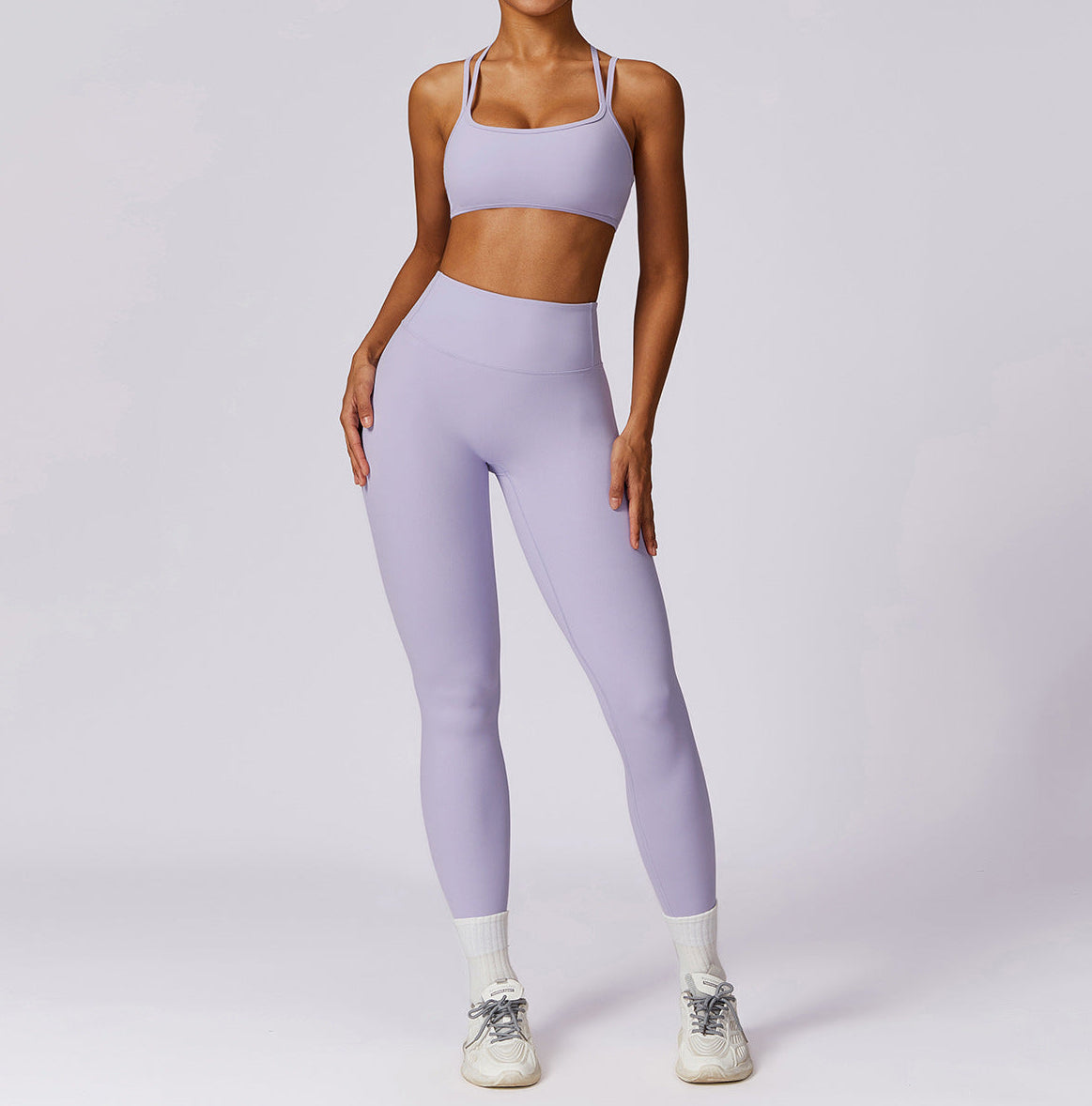 NONE™ CoreSupport Leggings – Romantic purple - N O N E™