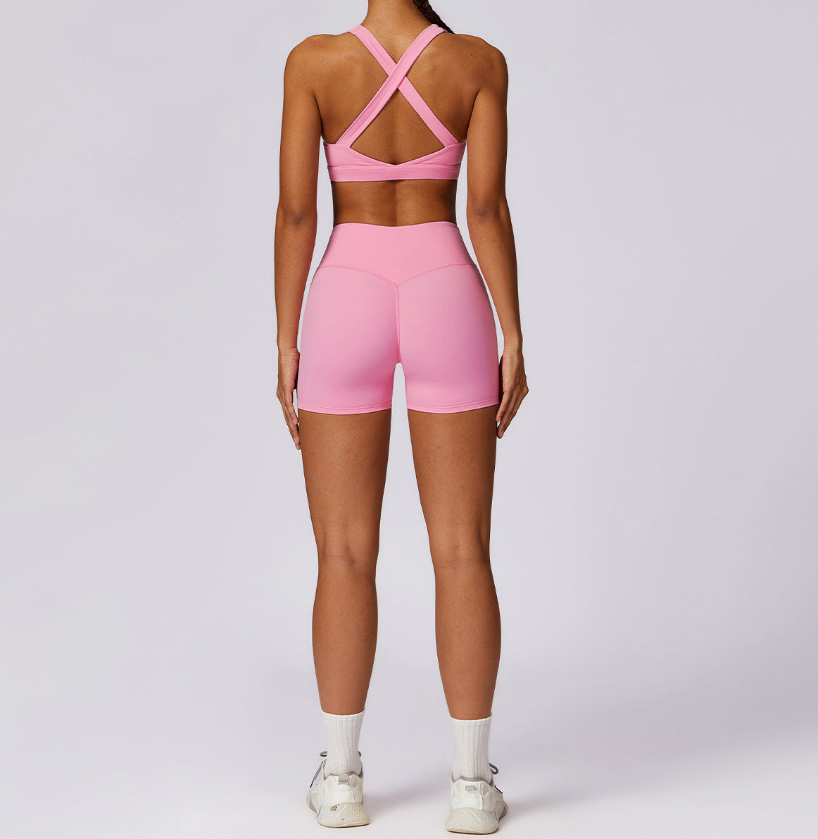 NONE™ CoreSupport Biker Shorts – Shorts pink - N O N E™